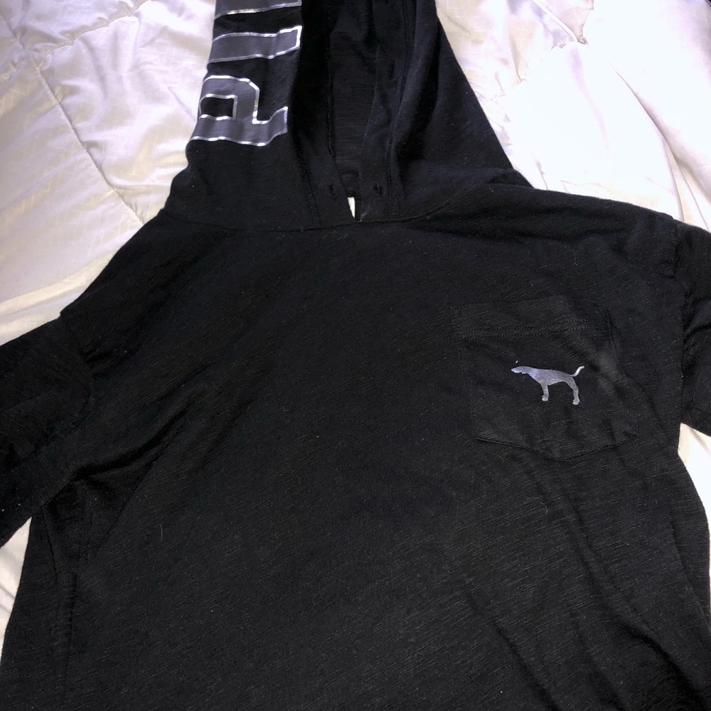 Black pink shirt